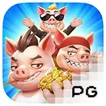 Three Crazy Piggies Joker PG Slot สมัครสมาชิก