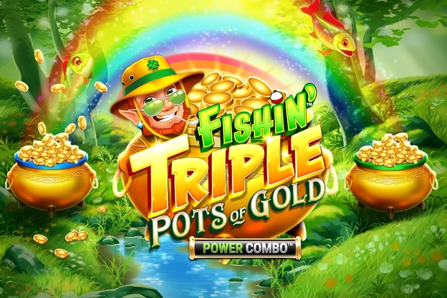 Fishin Triple Christmas Pots of Gold Power Combo Microgaming slottxo สมัครสมาชิก