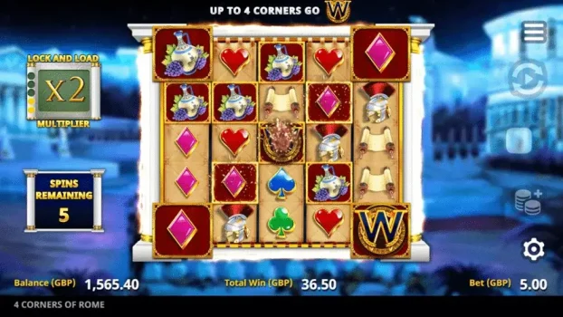 4 Corners of Rome Microgaming slottxo ทดลองเล่น