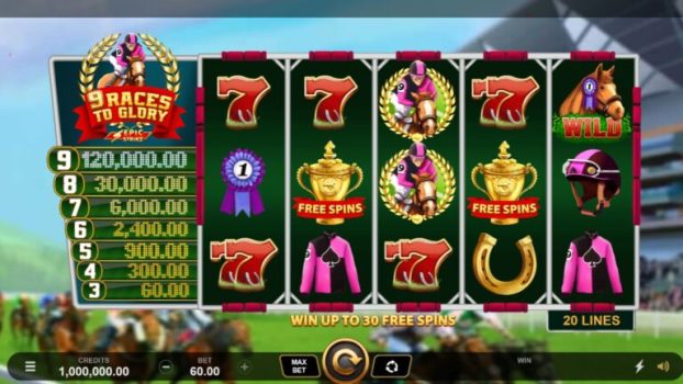9 Races to Glory Microgaming slottxo ทดลองเล่น