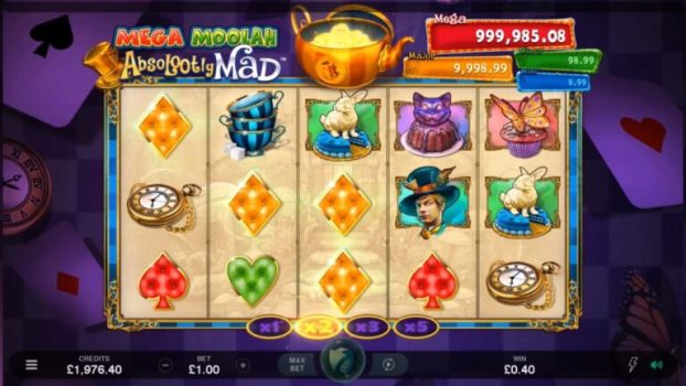 Absolootly Mad Mega Moolah Microgaming slottxo ทดลองเล่น