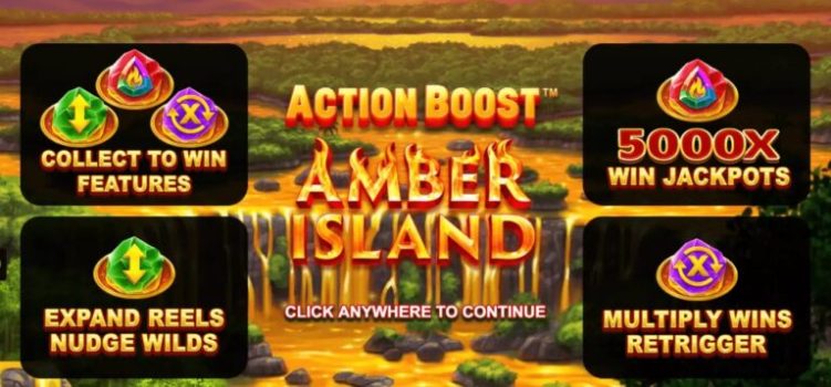 Action Boost Amber Island Microgaming slottxo ฟรีเครดิต