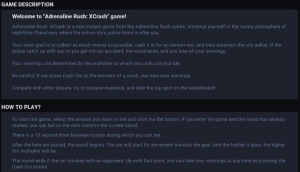 Adrenaline Rush XCrash EVOPLAY slottxo ทางเข้า