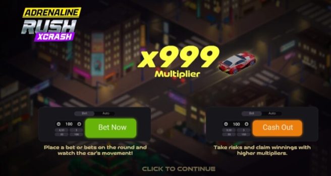 Adrenaline Rush XCrash EVOPLAY slottxo ฟรีเครดิต