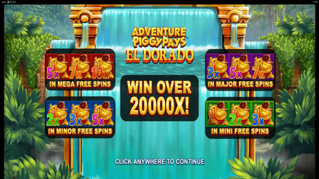 Adventure PIGGYPAYS El Dorado Microgaming slottxo ฟรีเครดิต