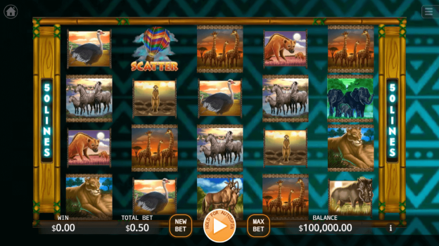 Africa Run KA Gaming slottxo ทดลองเล่น