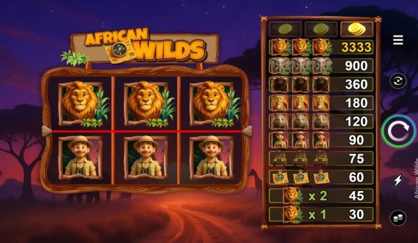 African Wilds Microgaming slottxo ทดลองเล่น