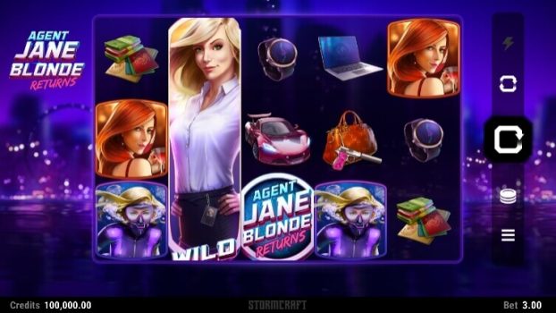 Agent Jane Blonde Returns Microgaming slottxo ทดลองเล่น