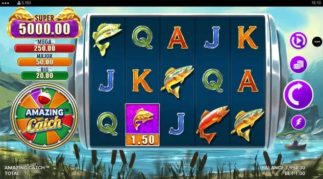 Amazing Catch Microgaming slottxo ทดลองเล่น