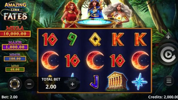 Amazing Link Fates Microgaming slottxo ทดลองเล่น