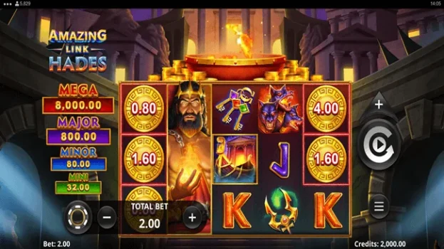 Amazing Link Hades Microgaming slottxo ทดลองเล่น