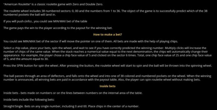 American Roulette 3D EVOPLAY slottxo ทางเข้า