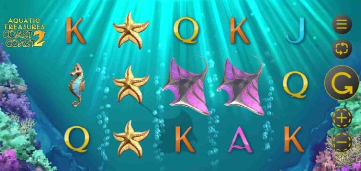Aquatic Treasures Coast 2 Coast Microgaming slottxo ทดลองเล่น