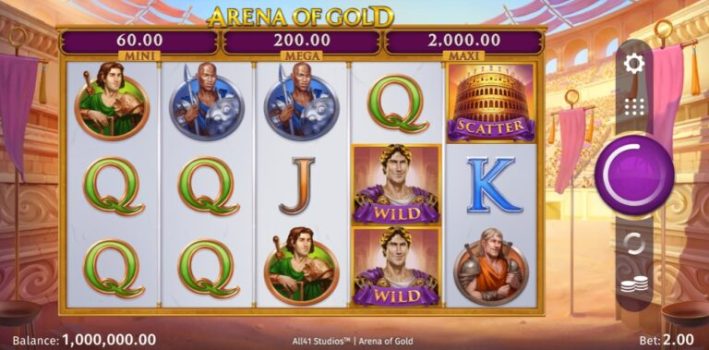 Arena of Gold Microgaming slottxo ทดลองเล่น