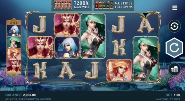 Atlantis The Forgotten Kingdom Microgaming slottxo ทดลองเล่น