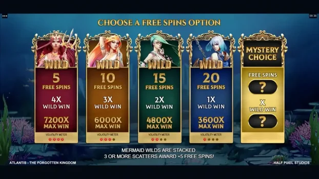 Atlantis The Forgotten Kingdom Microgaming slottxo ฝาก ถอน