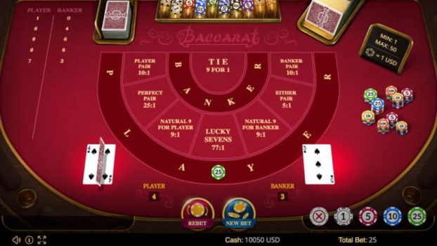Baccarat 777 EVOPLAY slottxo ทดลองเล่น