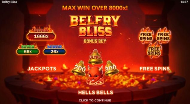 Belfry Bliss EVOPLAY slottxo ฟรีเครดิต