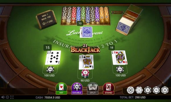 Blackjack Lucky Sevens EVOPLAY slottxo ทดลองเล่น