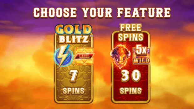 Blazing Bison Gold Blitz Microgaming slottxo ฟรีเครดิต