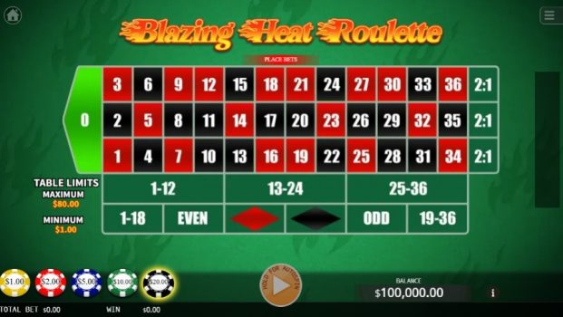 Blazing Heat Roulette KA Gaming slottxo ทดลองเล่น