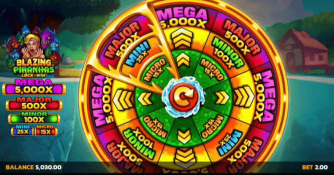 Blazing Piranhas Microgaming slottxo ทางเข้า