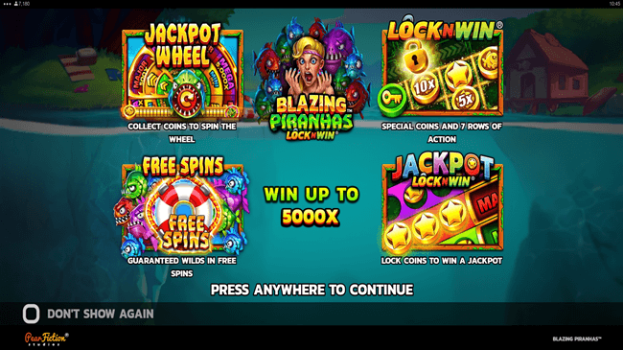 Blazing Piranhas Microgaming slottxo ฟรีเครดิต