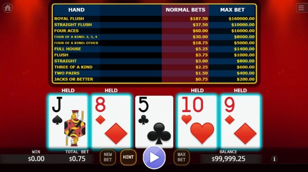 Bonus Poker KA Gaming slottxo ทดลองเล่น