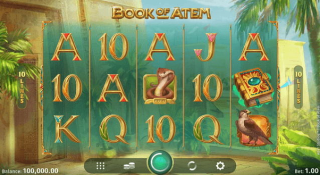 Book of Atem Microgaming slottxo ทดลองเล่น