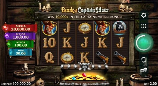 Book of Captain Silver Microgaming slottxo ทดลองเล่น