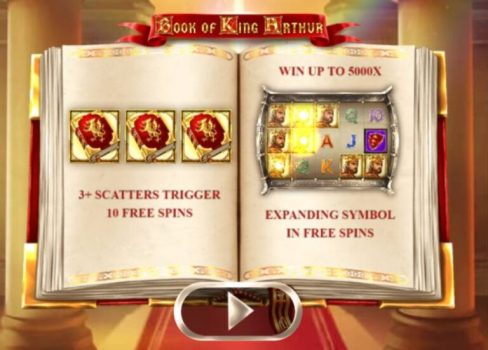Book of King Arthur Microgaming slottxo ฟรีเครดิต