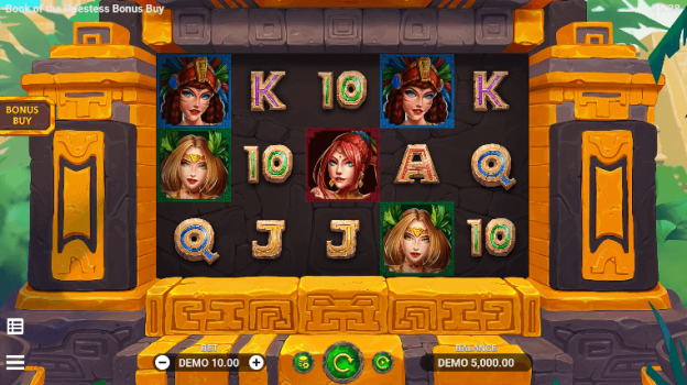 Book of the Priestess Bonus Buy EVOPLAY slottxo ทดลองเล่น