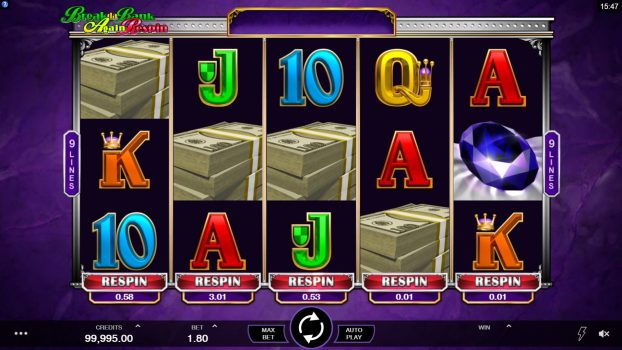 Break da Bank Again Respin Microgaming slottxo ทดลองเล่น