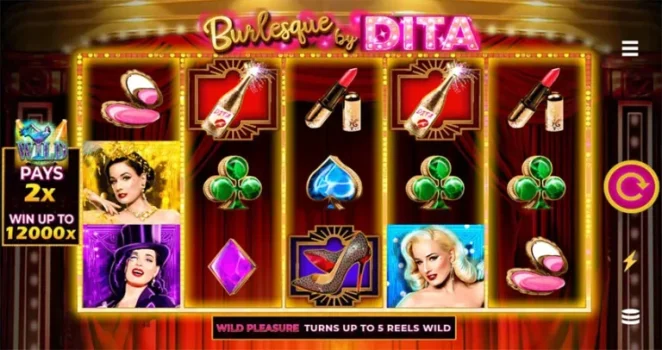 Burlesque by Dita Microgaming slottxo ทดลองเล่น