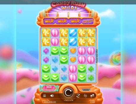 Candy Rush Wilds Microgaming slottxo ทดลองเล่น