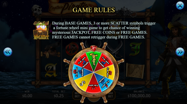 Captain Pirate KA Gaming slottxo ทดลองเล่น