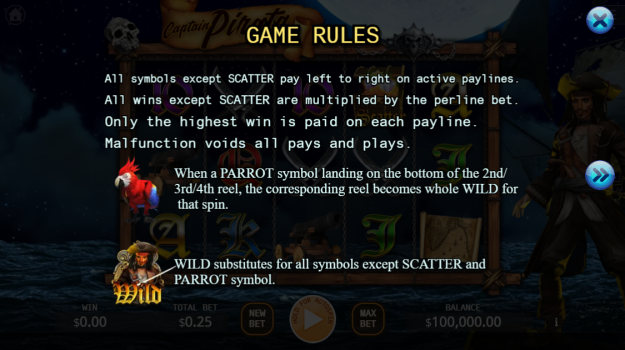 Captain Pirate KA Gaming slottxo ฟรีเครดิต
