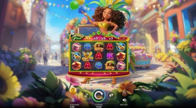 Carnaval Fiesta Microgaming slottxo ทดลองเล่น