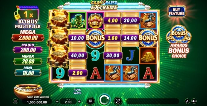 Cash Blitz Extreme Microgaming slottxo ทดลองเล่น