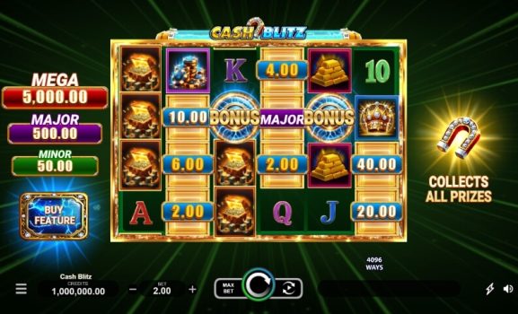 Cash Blitz Microgaming slottxo ทดลองเล่น