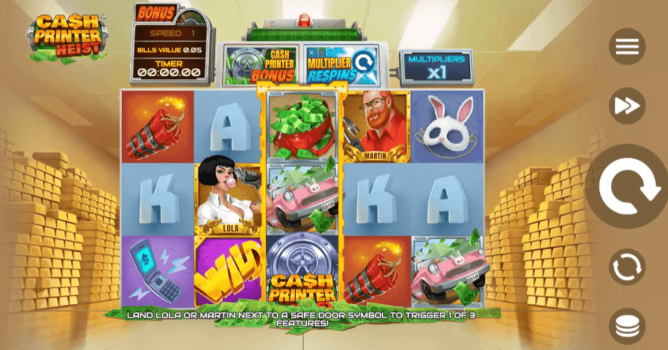 Cash Printer Heist Microgaming slottxo ทดลองเล่น