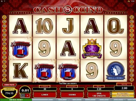 Cashoccino Microgaming slottxo ทดลองเล่น