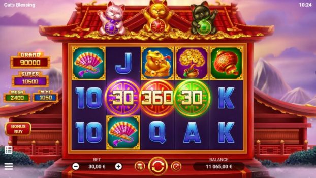 Cats Blessing EVOPLAY slottxo ทดลองเล่น