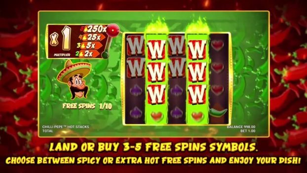 Chilli Pepe Hot Stacks Microgaming slottxo ทางเข้า
