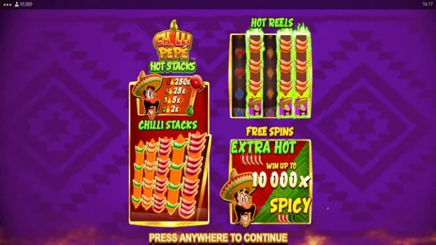 Chilli Pepe Hot Stacks Microgaming slottxo ฟรีเครดิต