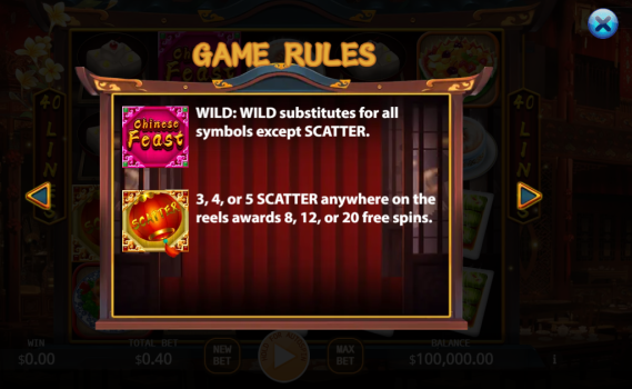 Chinese Feast KA Gaming slottxo ทางเข้า