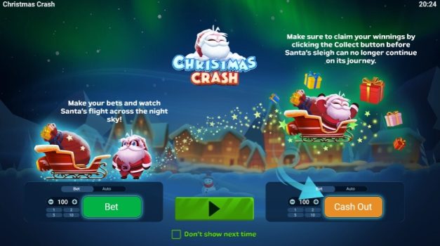 Christmas Crash EVOPLAY slottxo ฟรีเครดิต