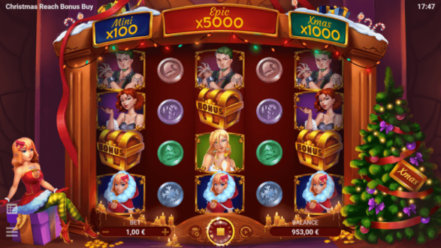 Christmas Reach Bonus Buy EVOPLAY slottxo ทดลองเล่น