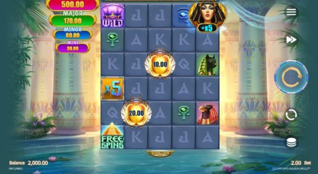 Cleopatras Golden Spells Microgaming slottxo ทดลองเล่น