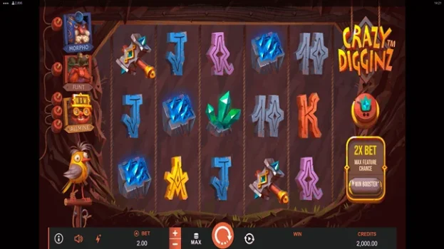 Crazy Digginz Its All Mine Microgaming slottxo ทดลองเล่น